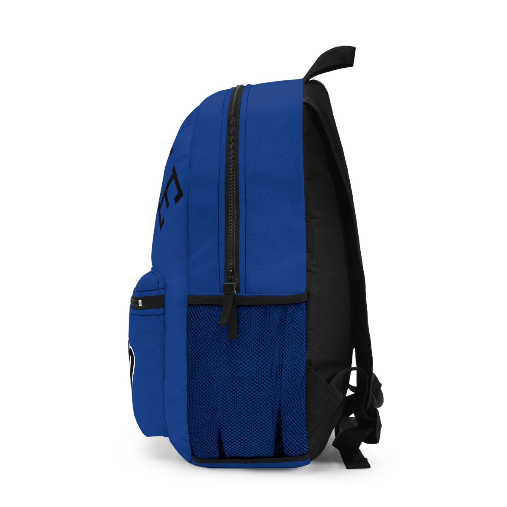 ACHBP1 BLUE Urban Hustle Backpack - School Book Bag, Stylish Daypack, Trendy Carry All Bag, Gym Bag for On The Go - Image 3