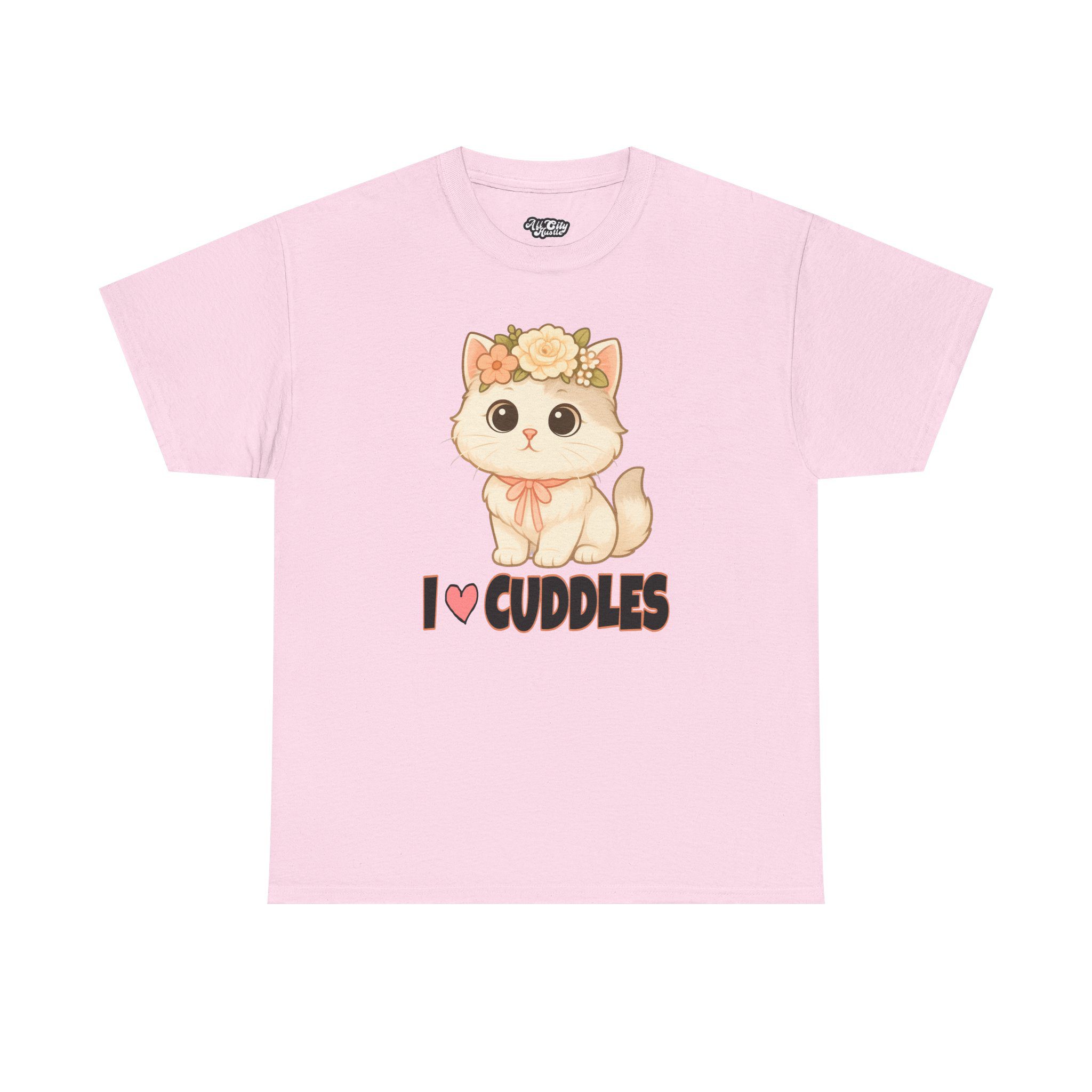 ANIMAL3 Cute Cat Humor Tee, Funny Cat Shirt, Unisex Cotton T-Shirt, Animal Lover Gift, Pet Themed Apparel, Gift for Cat Parents - Image 7