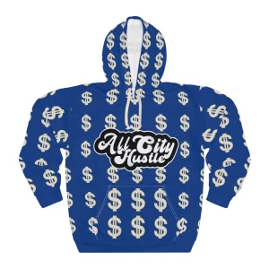 ACHEXTRA-HOODIE2 BLUE Vibrant Street Hoodie, Unisex Pullover, Streetwear, Drip Fashion, Casual Wear, Everyday Fit, Gift for the Real Ones