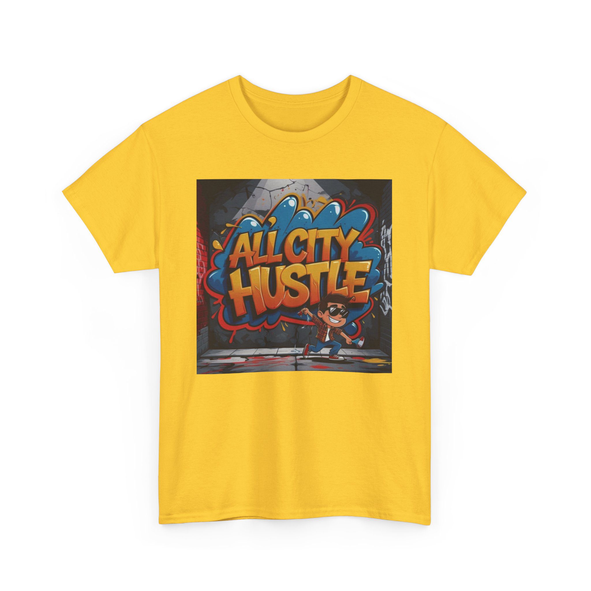 ACH5 Retro Urban Hustle T-Shirt, Unisex Graphic Tee, Casual Streetwear, Gift for Creatives, Everyday Wear, All City Hustle - Image 13