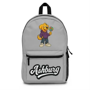 ASHBURGBP1 LIGHTGRAY Urban Hustle Backpack - School Book Bag, Stylish Daypack, Trendy Carry All Bag, Gym Bag for On The Go
