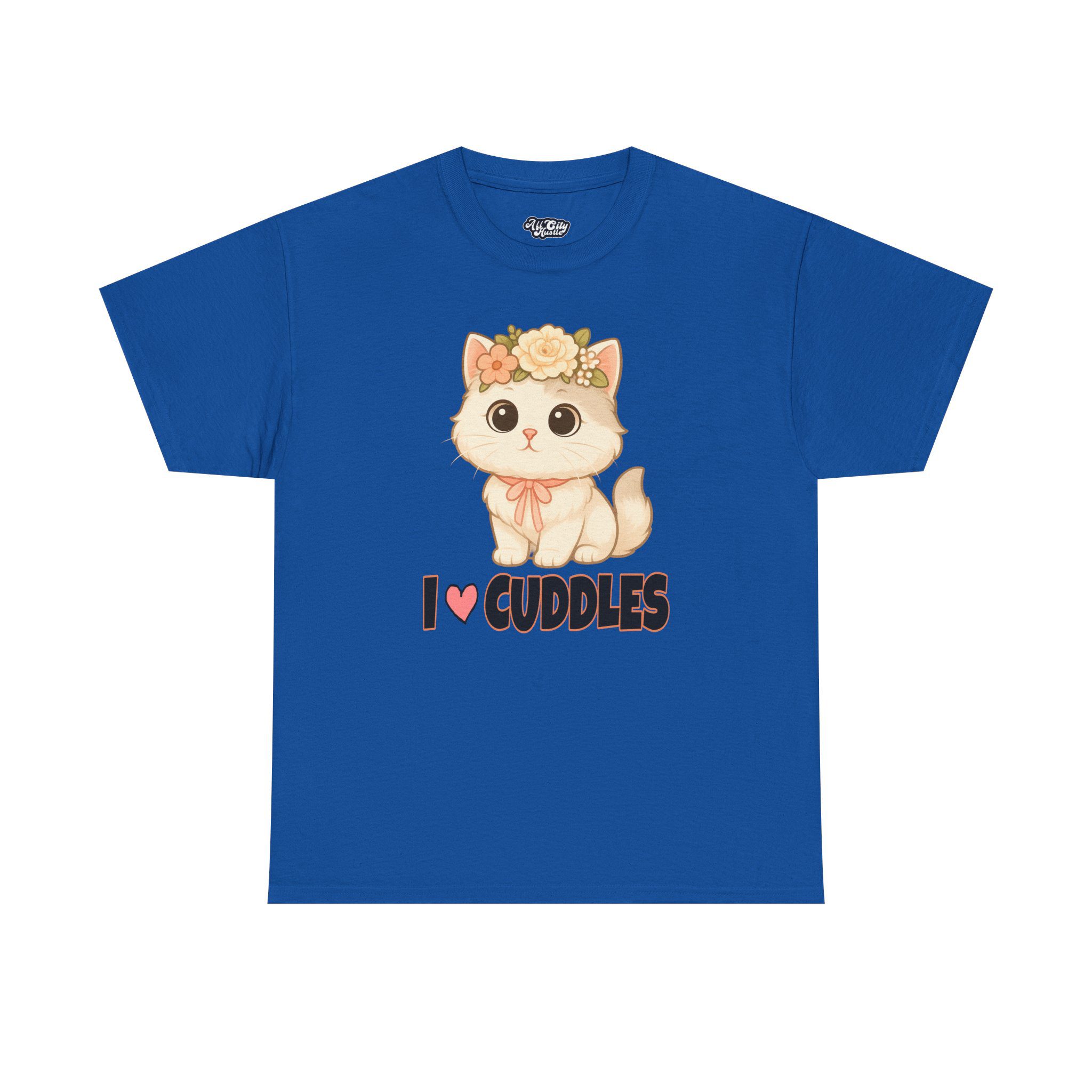 ANIMAL3 Cute Cat Humor Tee, Funny Cat Shirt, Unisex Cotton T-Shirt, Animal Lover Gift, Pet Themed Apparel, Gift for Cat Parents - Image 8