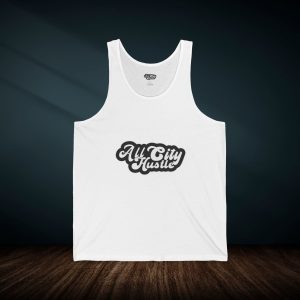 ACHTANKTOP1 Unisex Jersey Tank Top, Streetwear, Inspirational Fitness Apparel, Summer Outfit, Gift for Entrepreneurs