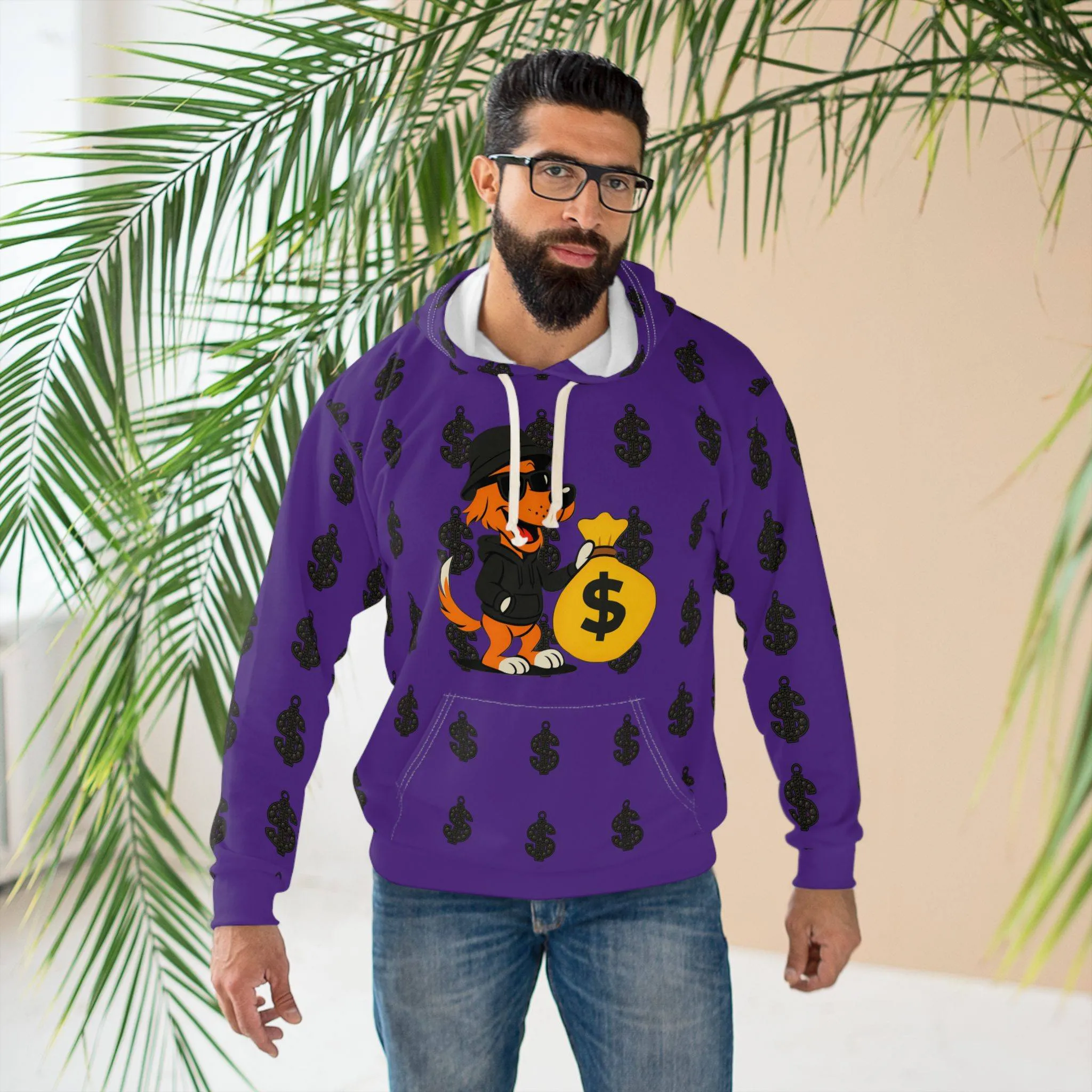 ACHEXTRA-HOODIE3 PURPLE Vibrant Street Hoodie, Unisex Pullover, Streetwear, Drip Fashion, Casual Wear, Everyday Fit, Gift for the Real Ones - Image 5