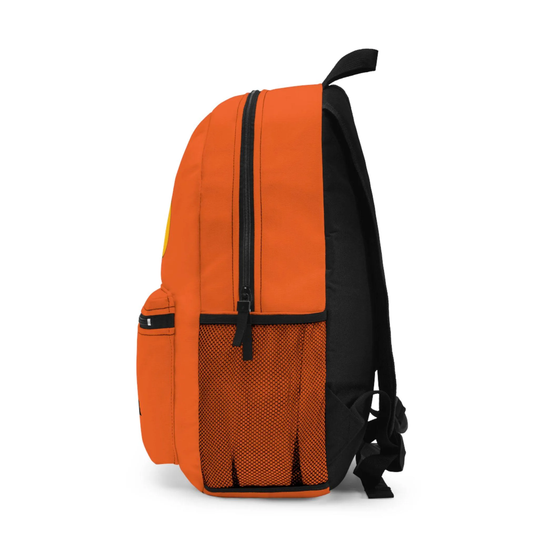 ACHBP2 ORANGE Urban Hustle Backpack - School Book Bag, Stylish Daypack, Trendy Carry All Bag, Gym Bag for On The Go - Image 3