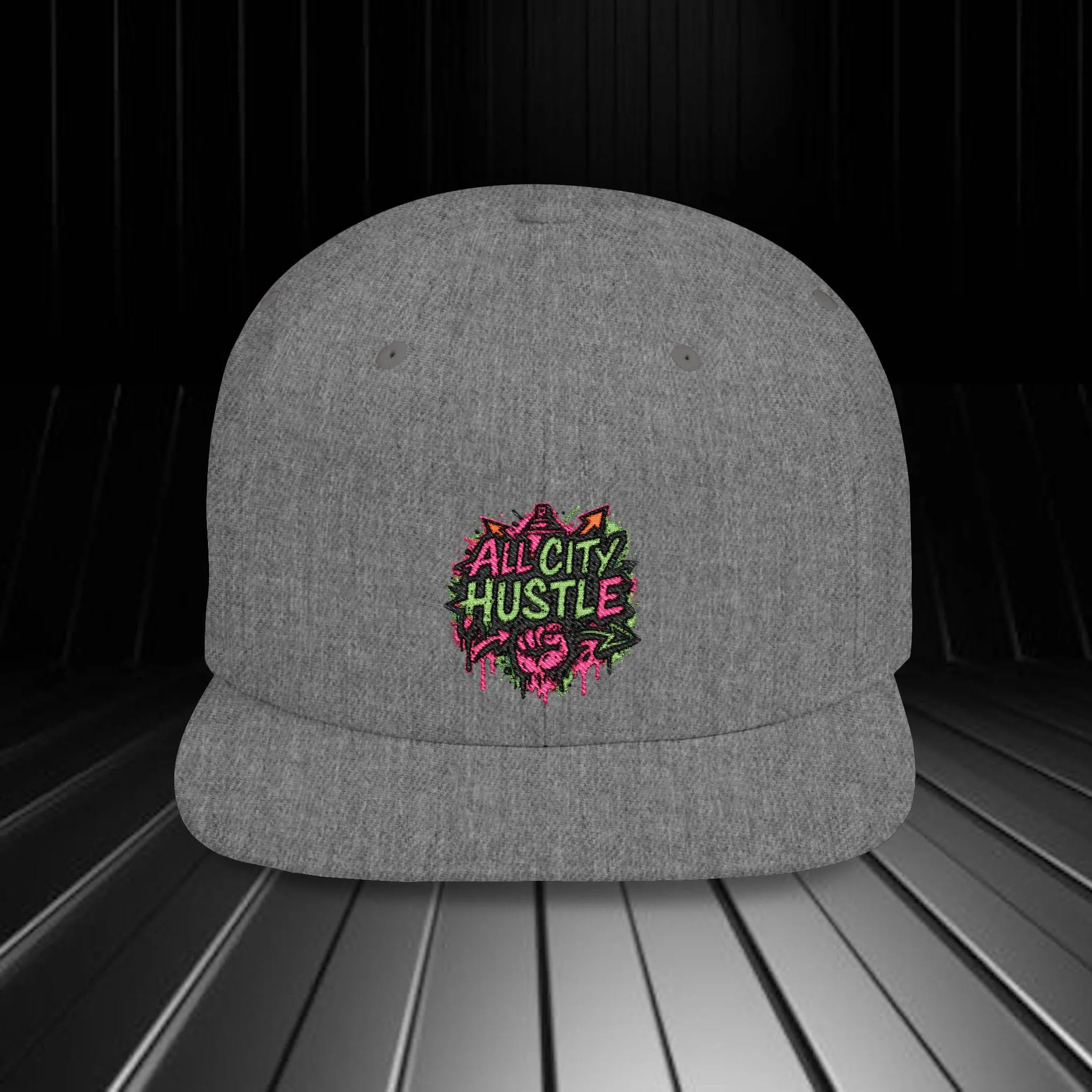 ACHCAP4 Urban Flat Bill Snapback Hat, Street Style Cap, Casual Headwear, Gift for Anyone, Trendy Accessories, Unisex Baseball Hat - Image 10