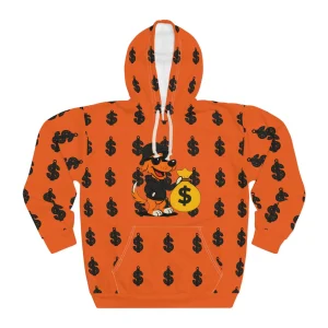 ACHEXTRA-HOODIE3 ORANGE Vibrant Street Hoodie, Unisex Pullover, Streetwear, Drip Fashion, Casual Wear, Everyday Fit, Gift for the Real Ones