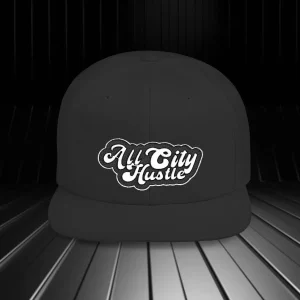 ACHCAP2 Urban Flat Bill Snapback Hat, Street Style Cap, Casual Headwear, Gift for Anyone, Trendy Accessories, Unisex Baseball Hat