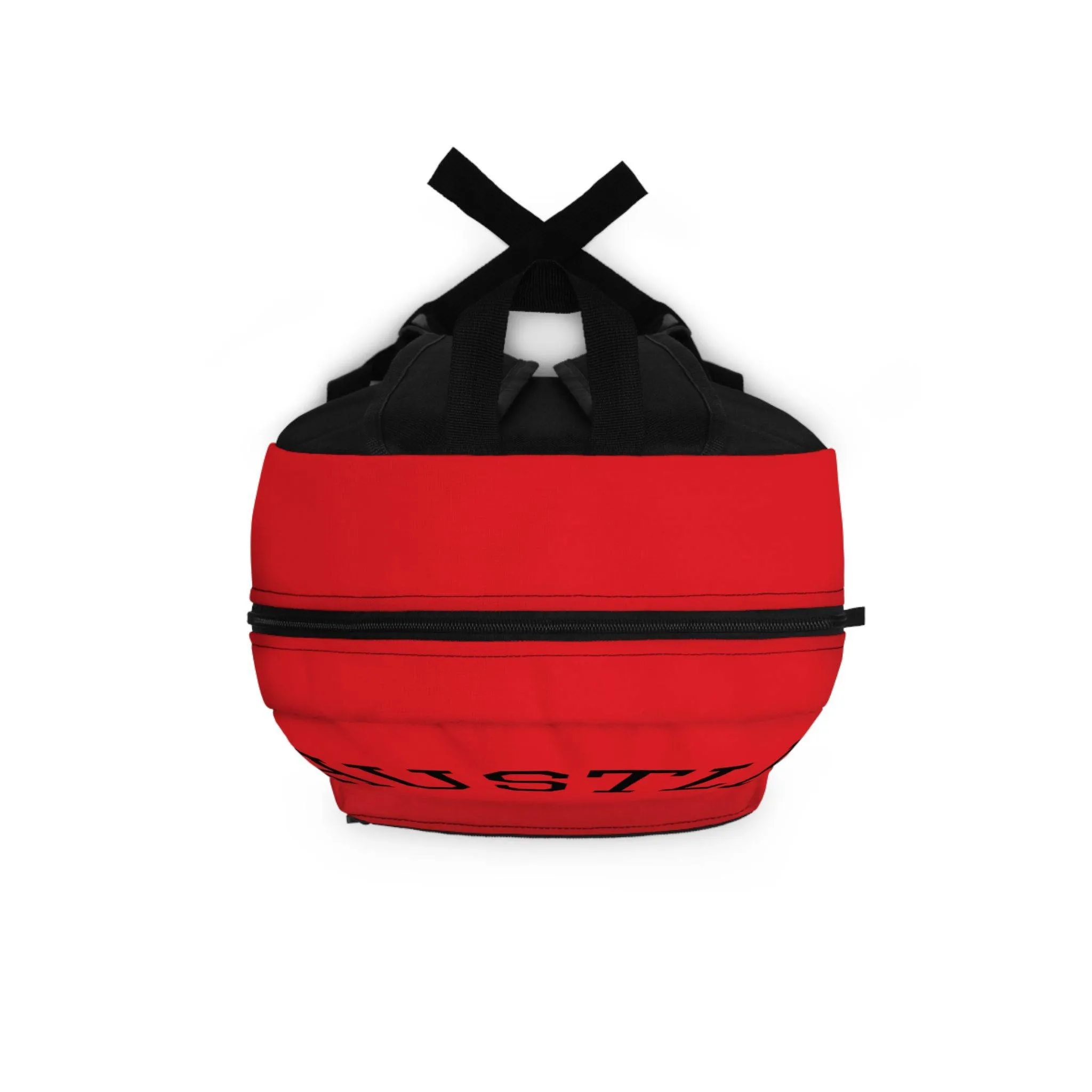 ACHBP1 RED Urban Hustle Backpack - School Book Bag, Stylish Daypack, Trendy Carry All Bag, Gym Bag for On The Go - Image 4