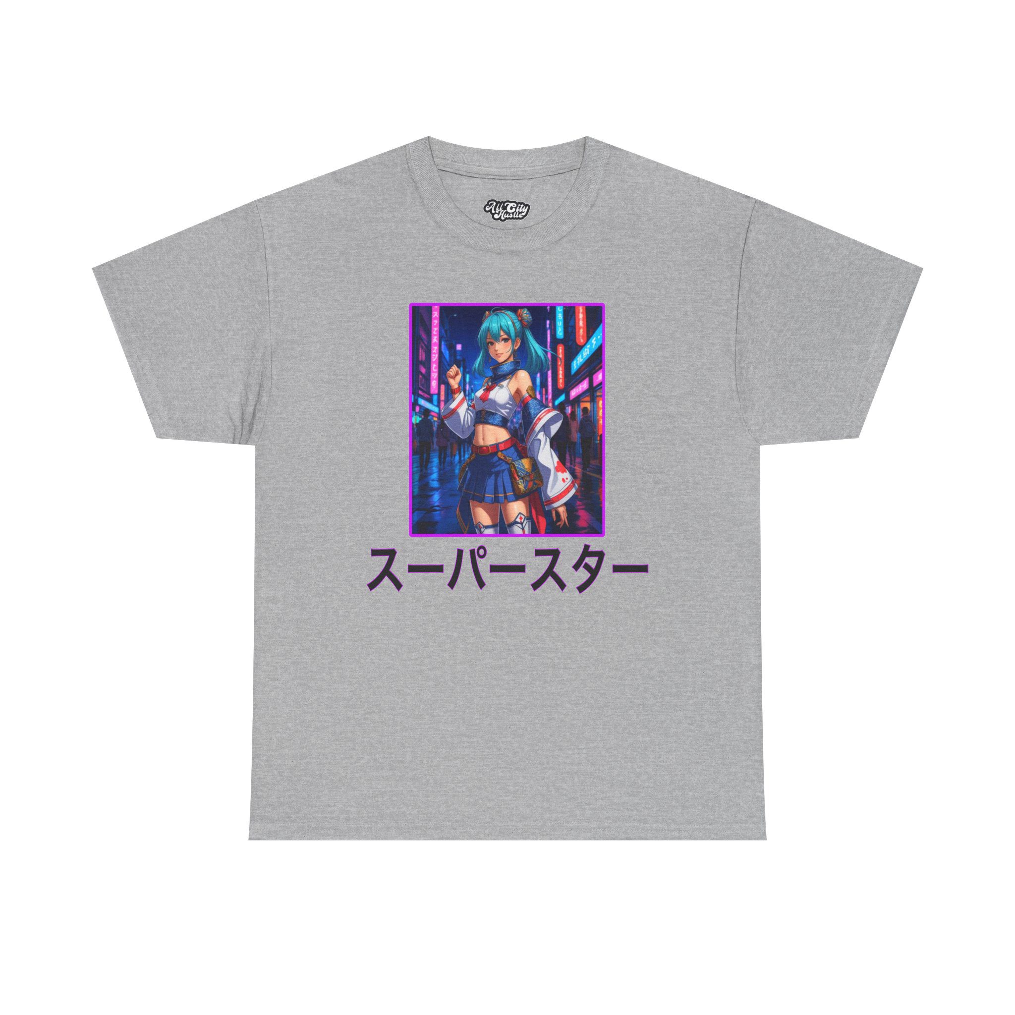 ANIME5 Cool Anime Tee, Unisex Cotton Shirt, Fun Graphic Tee, Gift for Anime Lovers, Birthday Present, Anime Lover Clothing - Image 12