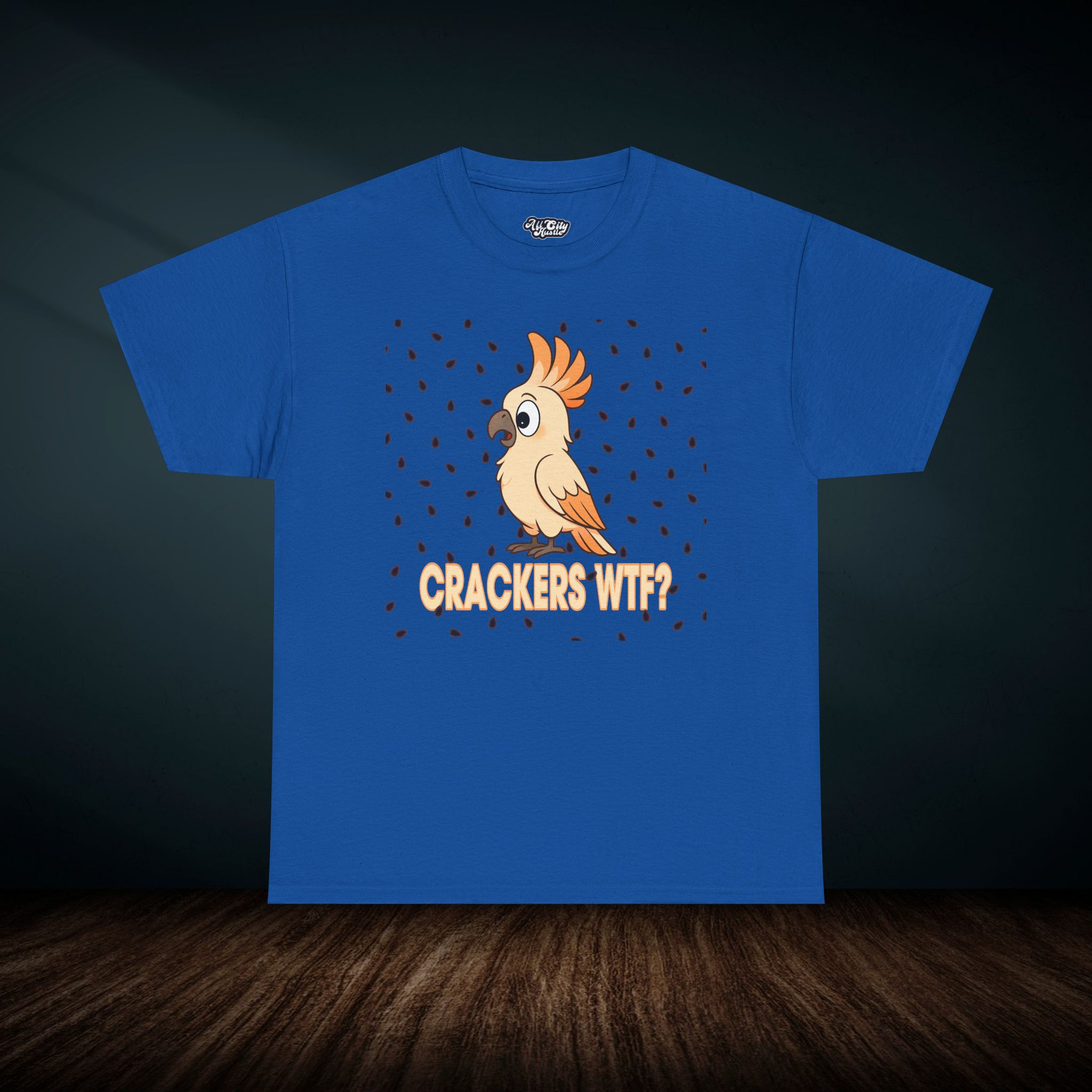 ANIMAL41 Cute Bird Humor Tee, Funny Bird Shirt, Unisex Cotton T-Shirt, Animal Lover Gift, Pet Themed Apparel, Gift for Bird Parents - Image 8