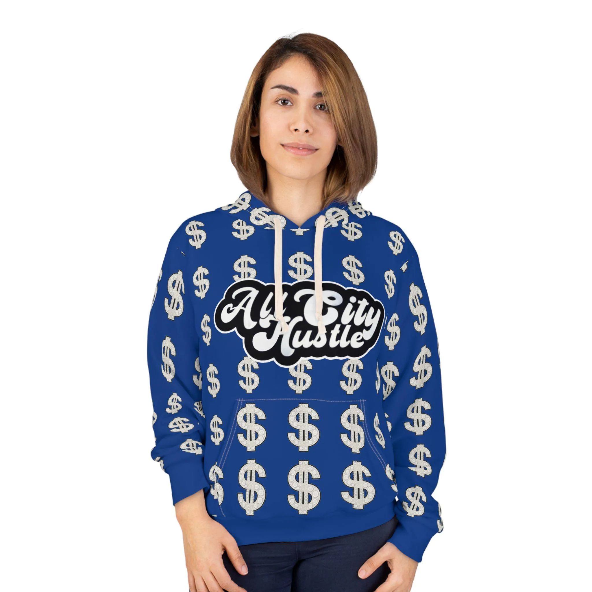 ACHEXTRA-HOODIE2 BLUE Vibrant Street Hoodie, Unisex Pullover, Streetwear, Drip Fashion, Casual Wear, Everyday Fit, Gift for the Real Ones - Image 3