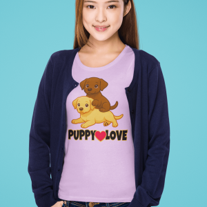 ANIMAL14 Cute Dog Design Unisex Cotton Tee  - Perfect for Pet Lovers, Gift for Dog Owners, Animal Lover Shirt, I Cuddles Tee, Casual [...]