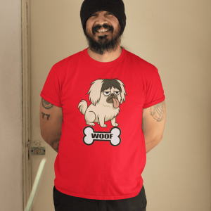 ANIMAL20 Cute Dog Design Unisex Cotton Tee  - Perfect for Pet Lovers, Gift for Dog Owners, Animal Lover Shirt, I Cuddles Tee, Casual [...]