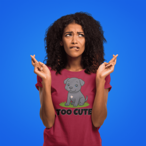 ANIMAL23 Cute Dog Design Unisex Cotton Tee  - Perfect for Pet Lovers, Gift for Dog Owners, Animal Lover Shirt, I Cuddles Tee, Casual [...]