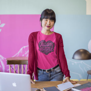 ACH15 Retro Urban Hustle T-Shirt, Unisex Graphic Tee, Casual Streetwear, Gift for Creatives, Everyday Wear, All City Hustle