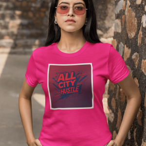 ACH18 Retro Urban Hustle T-Shirt, Unisex Graphic Tee, Casual Streetwear, Gift for Creatives, Everyday Wear, All City Hustle