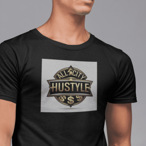 ACH36 Retro Urban Hustle T-Shirt, Unisex Graphic Tee, Casual Streetwear, Gift for Creatives, Everyday Wear, All City Hustle