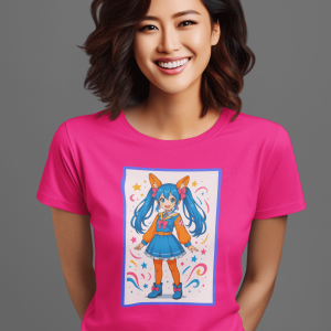 ANIME4 Cool Anime Tee, Unisex Cotton Shirt, Fun Graphic Tee, Gift for Anime Lovers, Birthday Present, Anime Lover Clothing