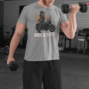 BIKER2 Motorcycle Riders Unisex Tee, Graphic T-Shirt, Casual Shirt, Gift for Bikers, Vintage Style Tee, Everyday Wear