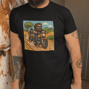 BIKER5 Motorcycle Riders Unisex Tee, Graphic T-Shirt, Casual Shirt, Gift for Bikers, Vintage Style Tee, Everyday Wear