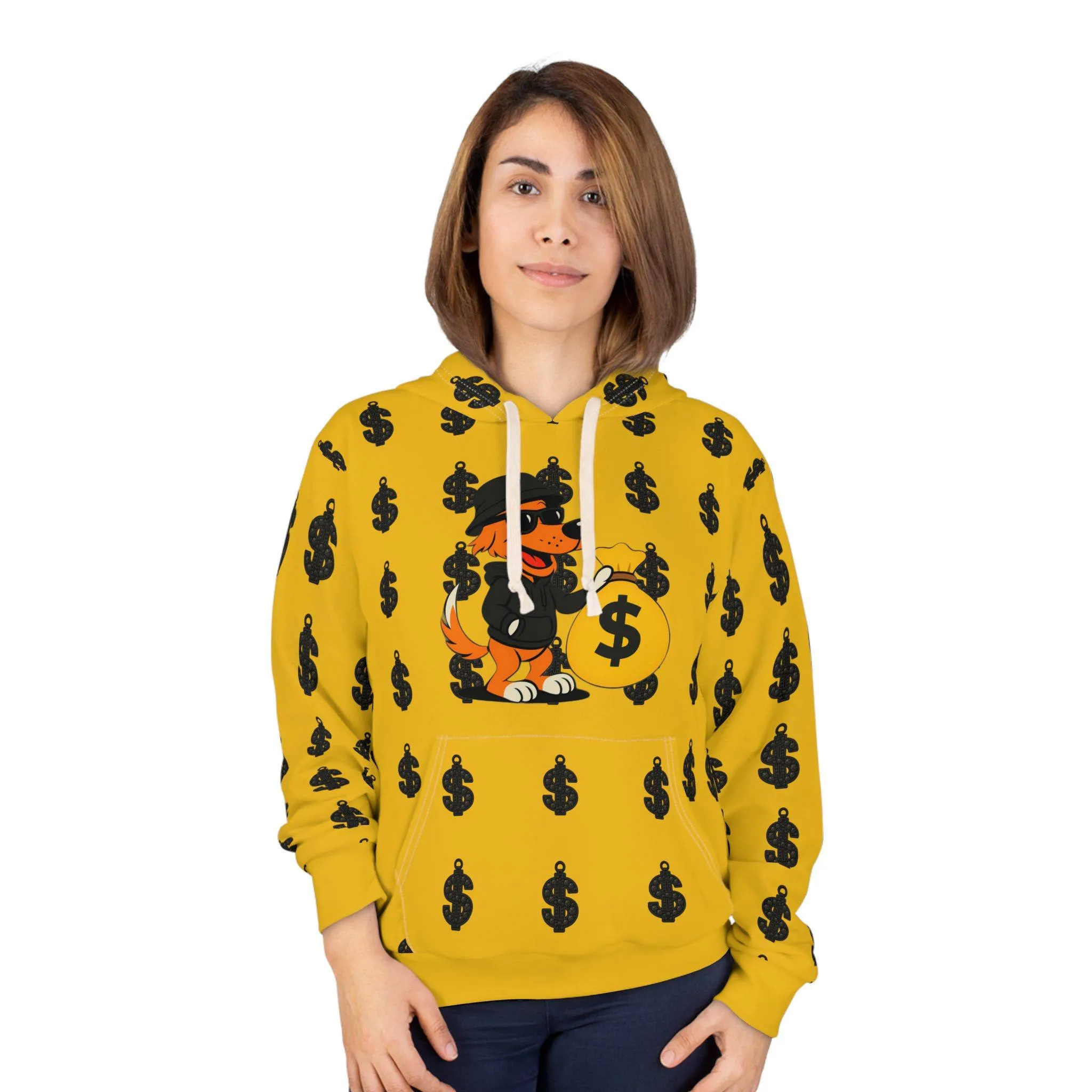 ACHEXTRA-HOODIE3 GOLD Vibrant Street Hoodie, Unisex Pullover, Streetwear, Drip Fashion, Casual Wear, Everyday Fit, Gift for the Real Ones - Image 3