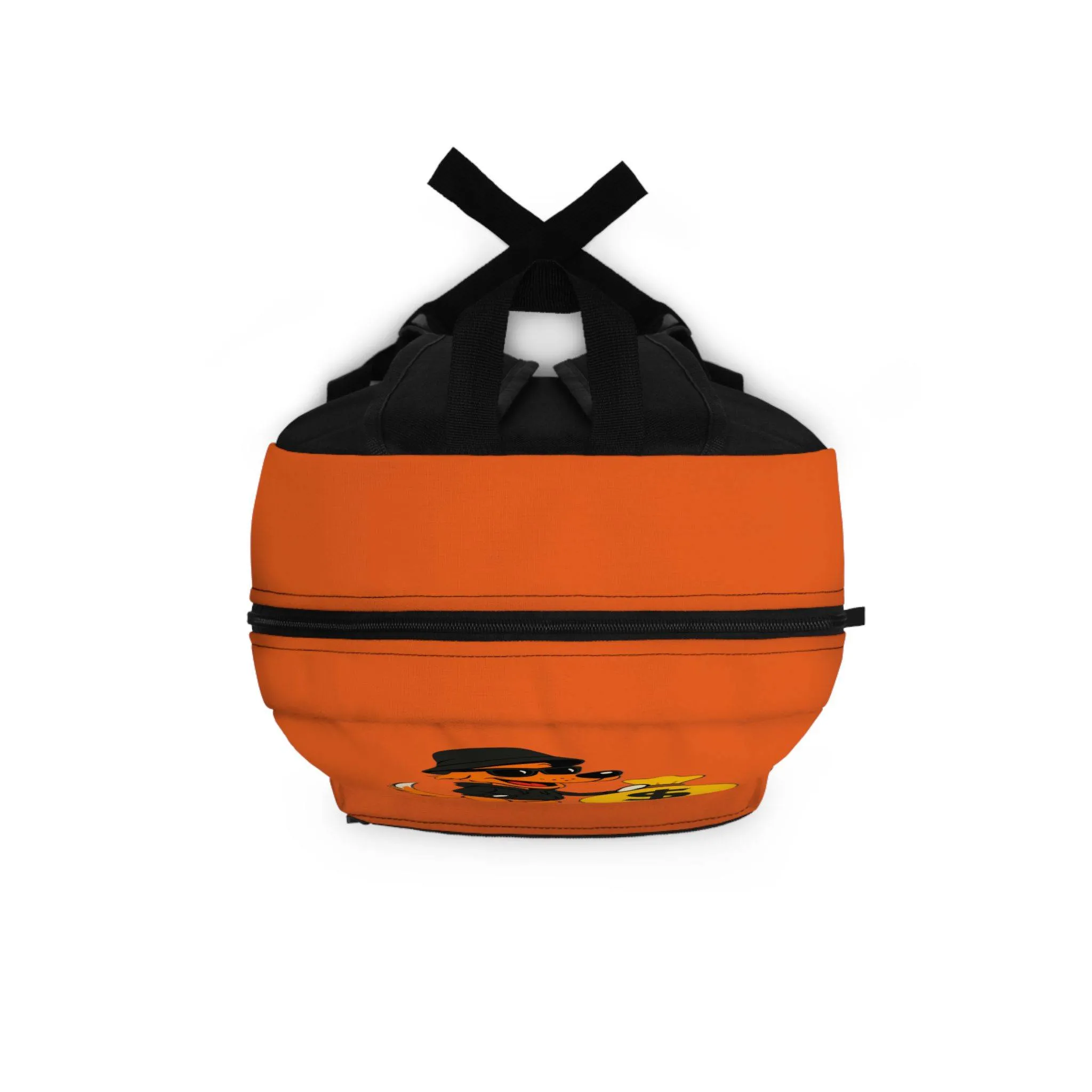 ACHBP2 ORANGE Urban Hustle Backpack - School Book Bag, Stylish Daypack, Trendy Carry All Bag, Gym Bag for On The Go - Image 4