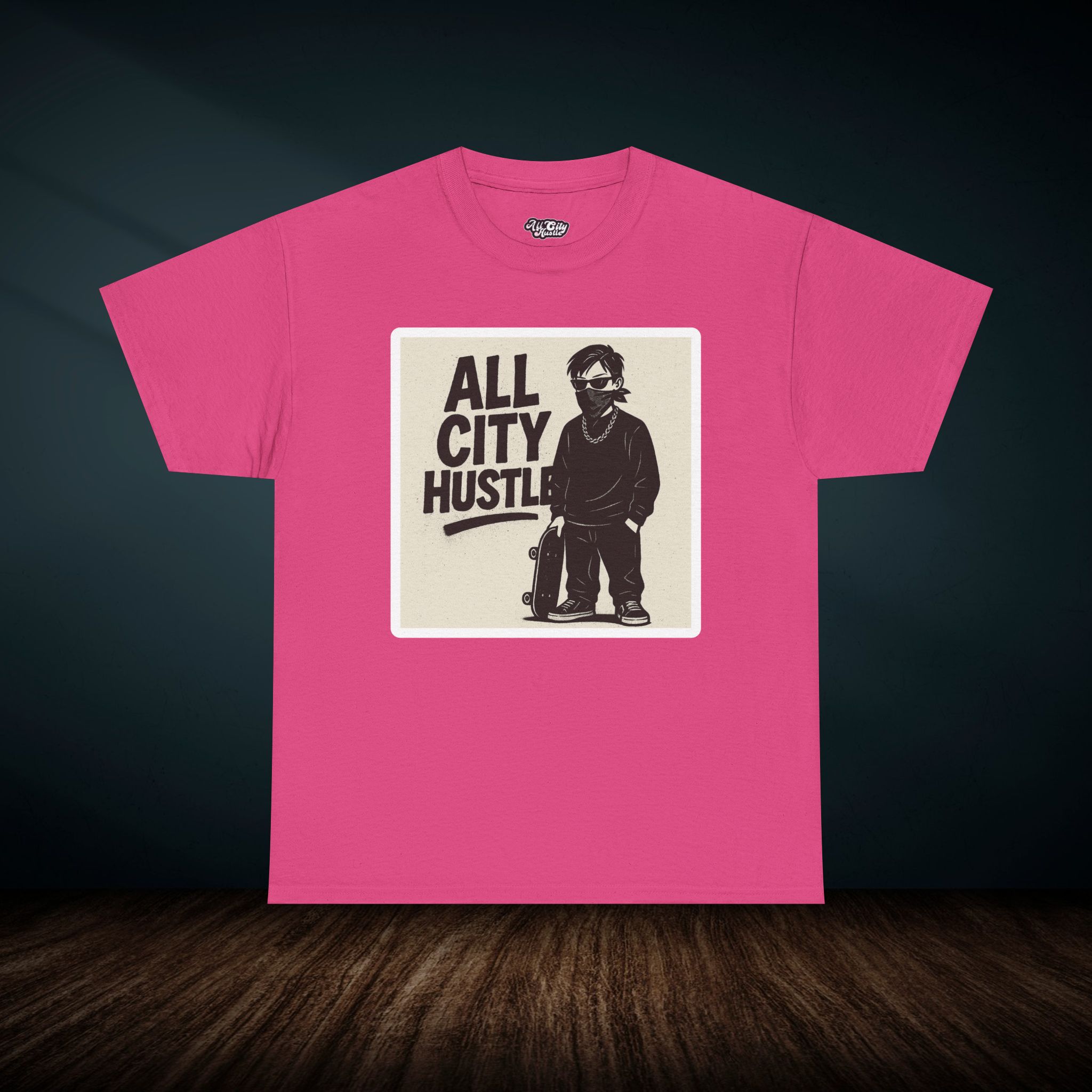 ACH14 Retro Urban Hustle T-Shirt, Unisex Graphic Tee, Casual Streetwear, Gift for Creatives, Everyday Wear, All City Hustle - Image 9