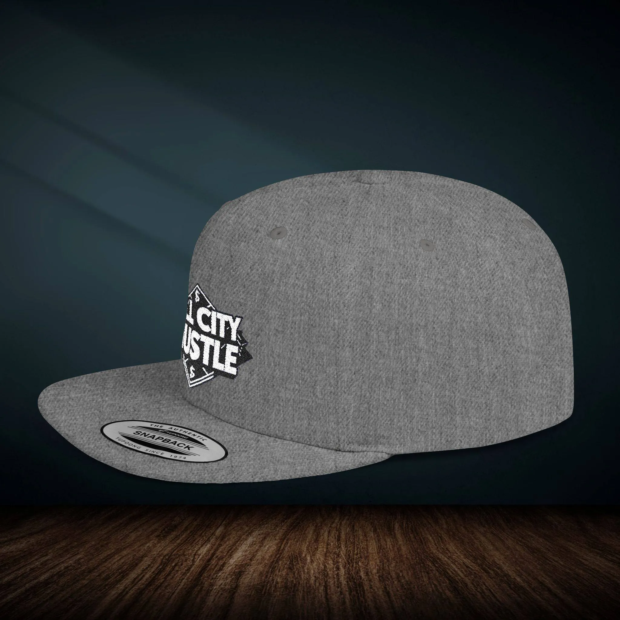 ACHCAP1 Urban Style Flat Bill Snapback Cap - Perfect for Streetwear, Casual Outings, Skateboarding, Gift for Him/Her, Trendy Headwear - Image 6