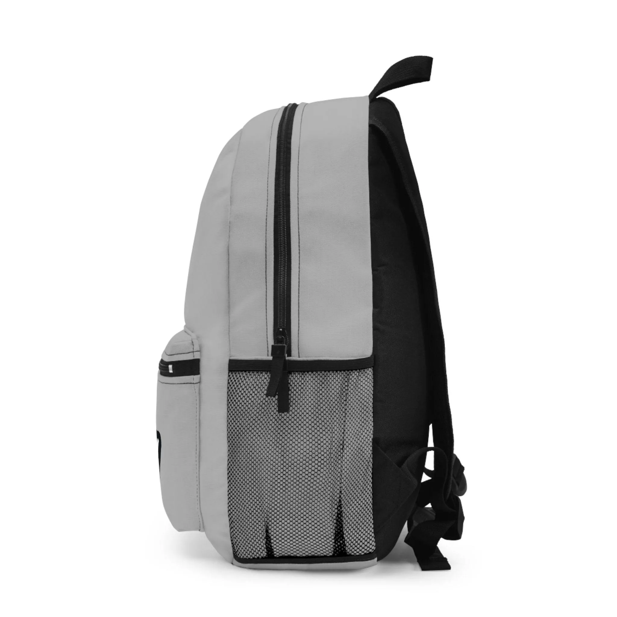 ASHBURGBP1 LIGHTGRAY Urban Hustle Backpack - School Book Bag, Stylish Daypack, Trendy Carry All Bag, Gym Bag for On The Go - Image 3