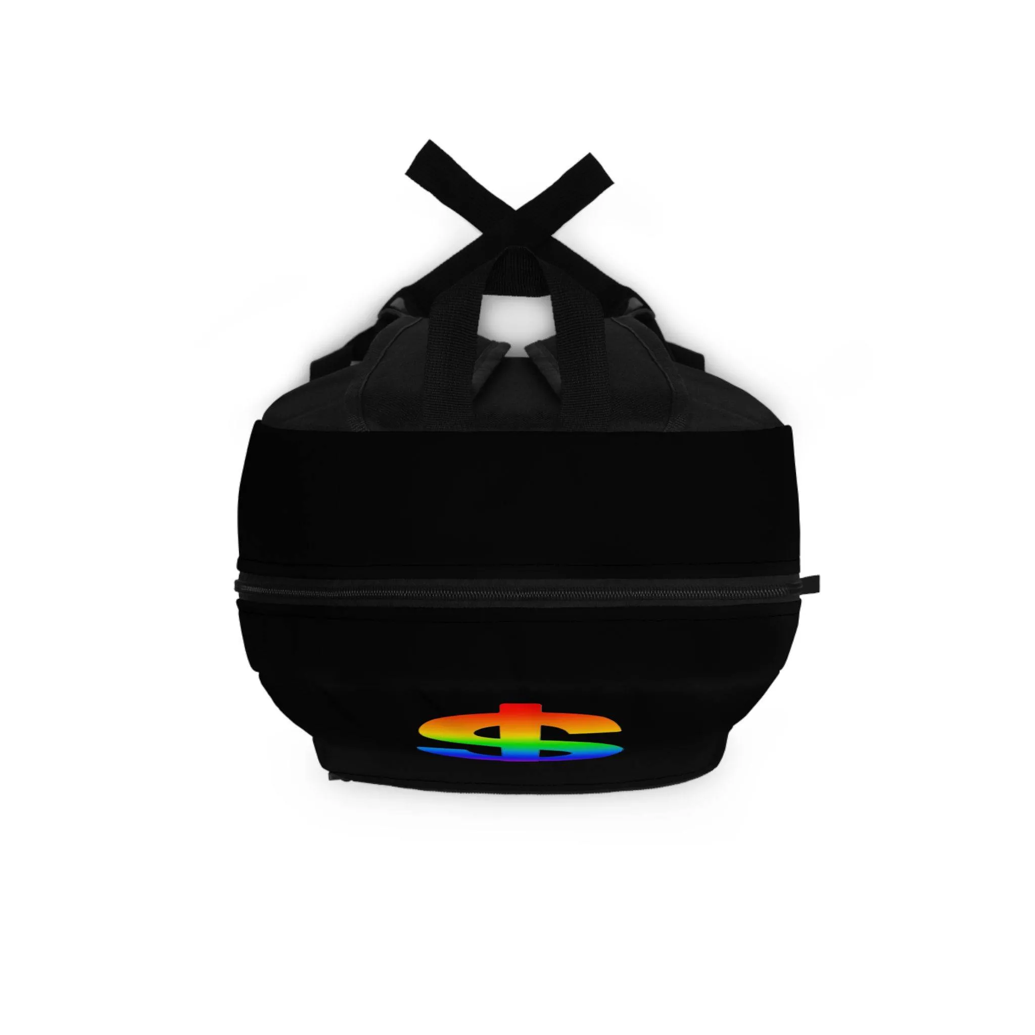 ACHBP5 BLACK Urban Hustle Backpack - School Book Bag, Stylish Daypack, Trendy Carry All Bag, Gym Bag for On The Go - Image 4