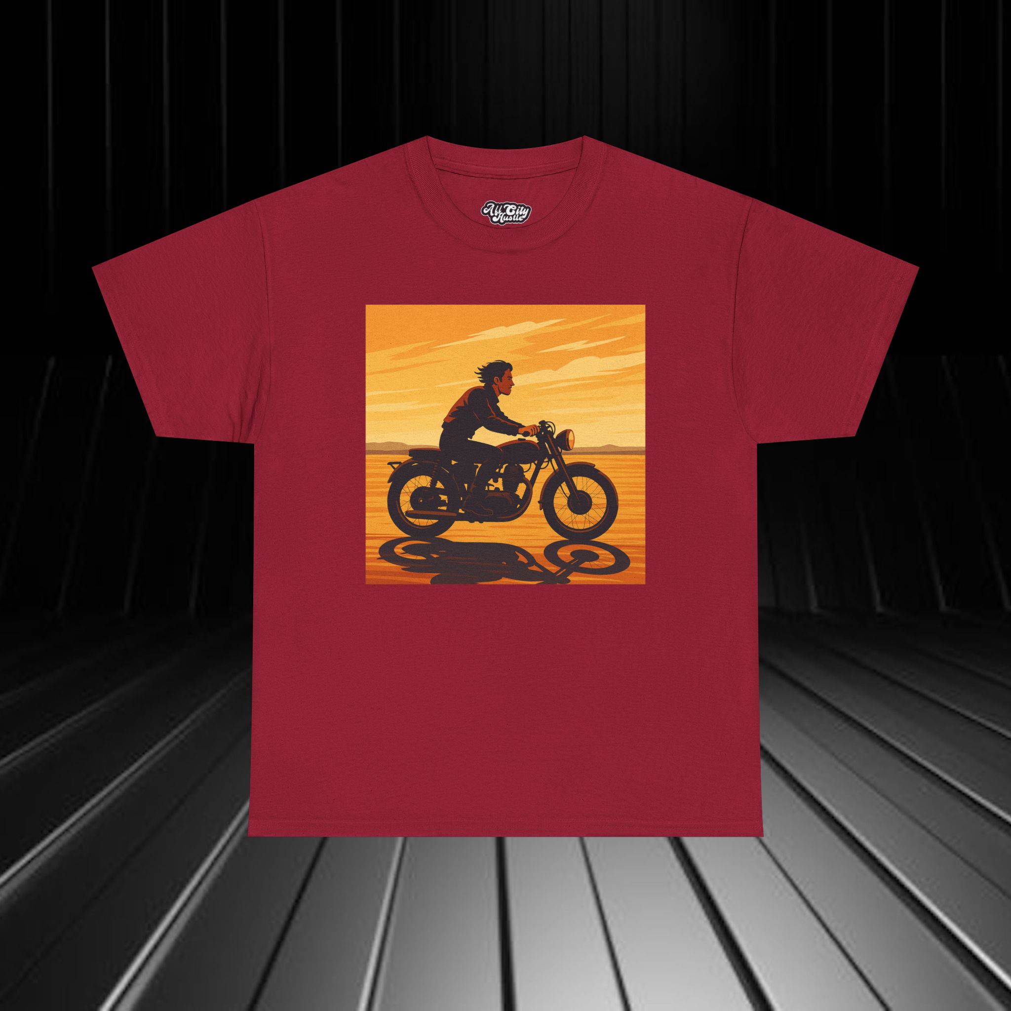 BIKER15 Motorcycle Riders Unisex Tee, Graphic T-Shirt, Casual Shirt, Gift for Bikers, Vintage Style Tee, Everyday Wear - Image 2