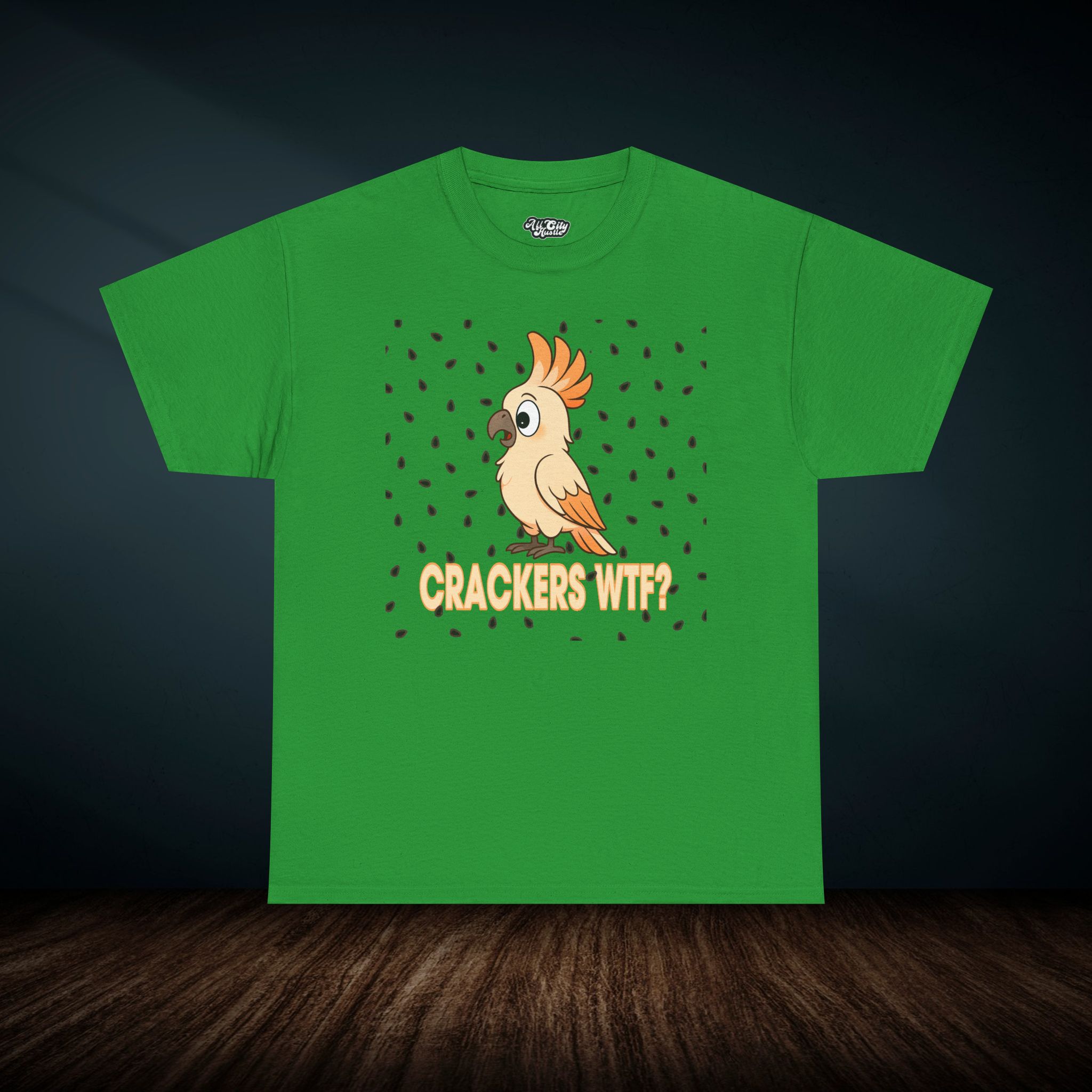 ANIMAL41 Cute Bird Humor Tee, Funny Bird Shirt, Unisex Cotton T-Shirt, Animal Lover Gift, Pet Themed Apparel, Gift for Bird Parents - Image 5