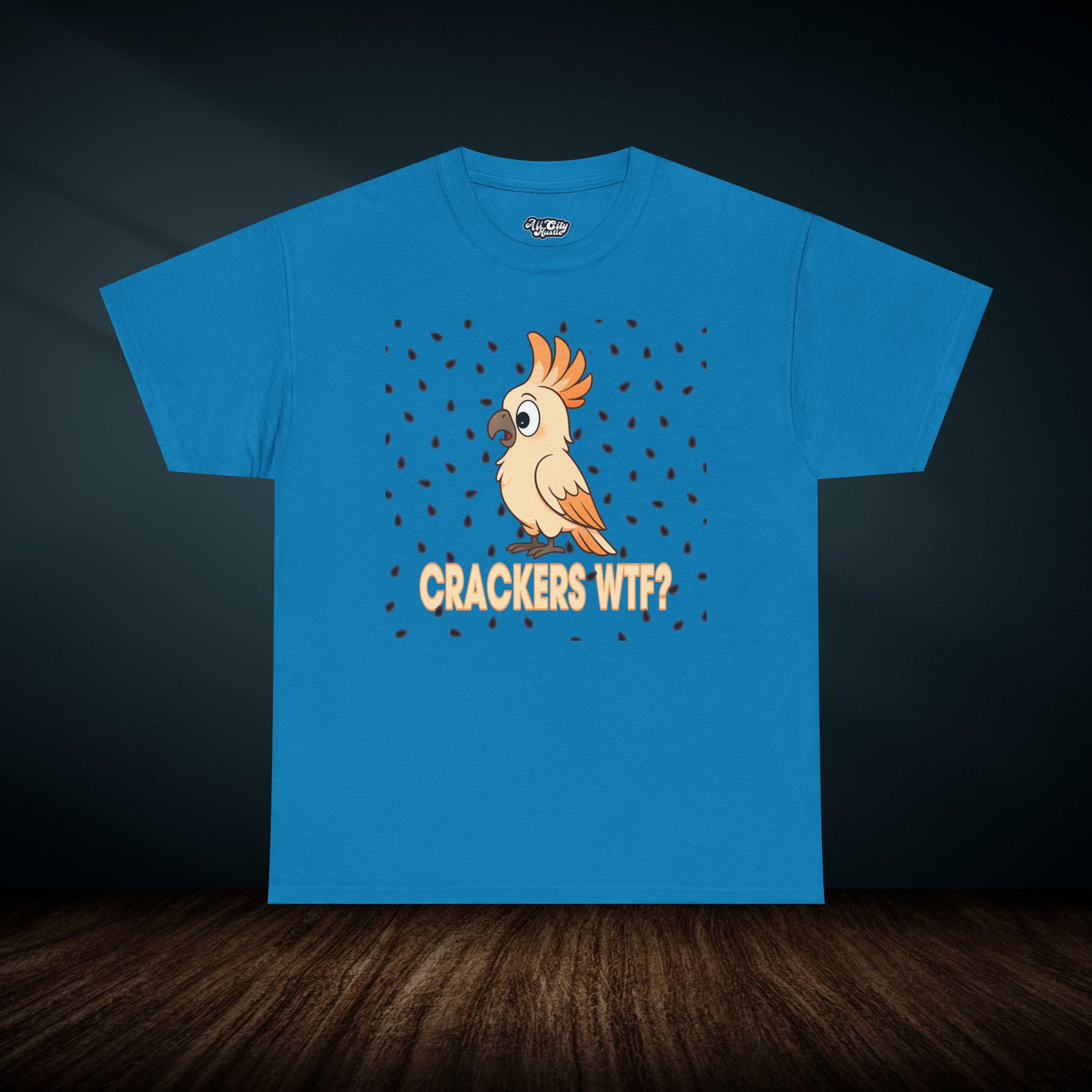 ANIMAL41 Cute Bird Humor Tee, Funny Bird Shirt, Unisex Cotton T-Shirt, Animal Lover Gift, Pet Themed Apparel, Gift for Bird Parents - Image 13