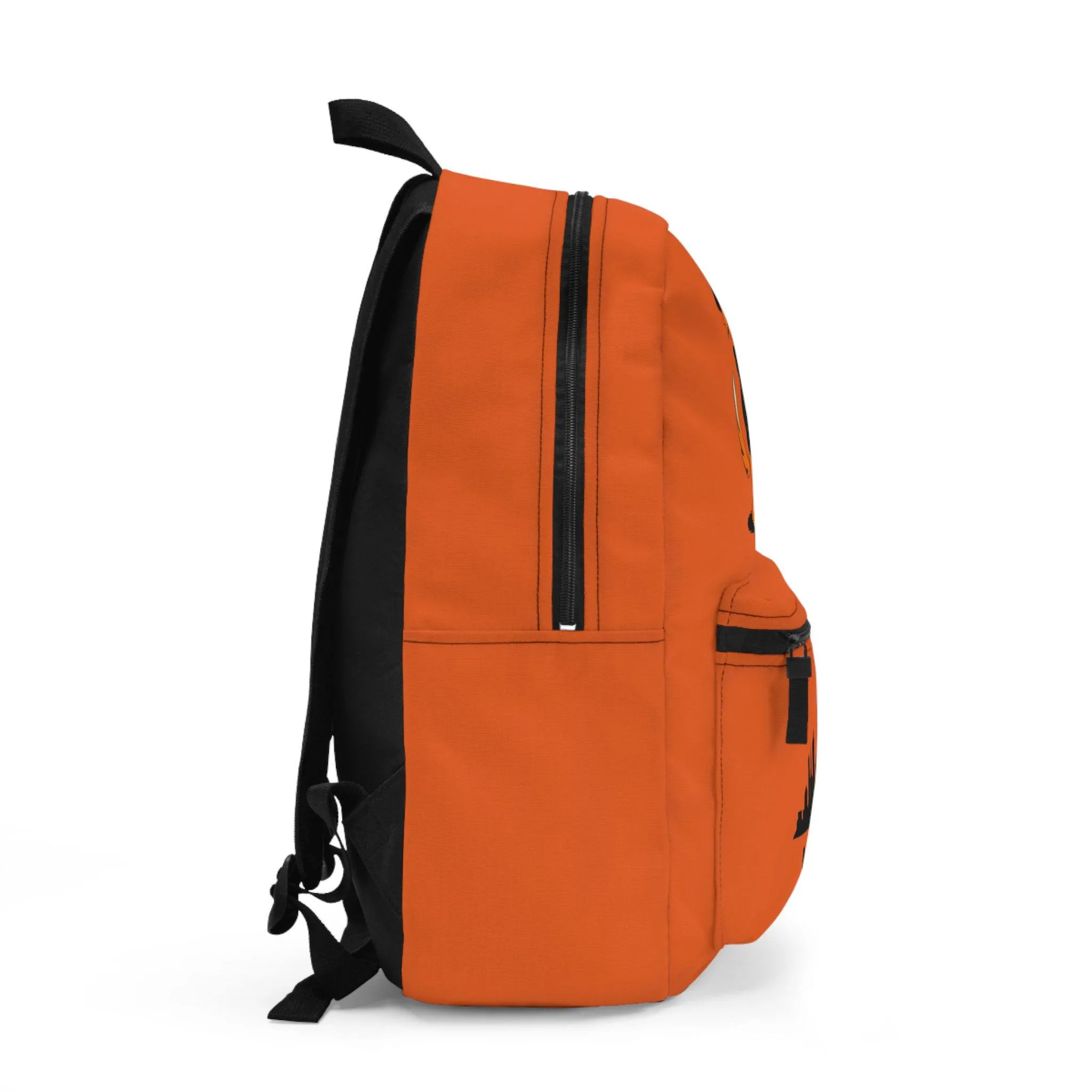 ACHBP2 ORANGE Urban Hustle Backpack - School Book Bag, Stylish Daypack, Trendy Carry All Bag, Gym Bag for On The Go - Image 2