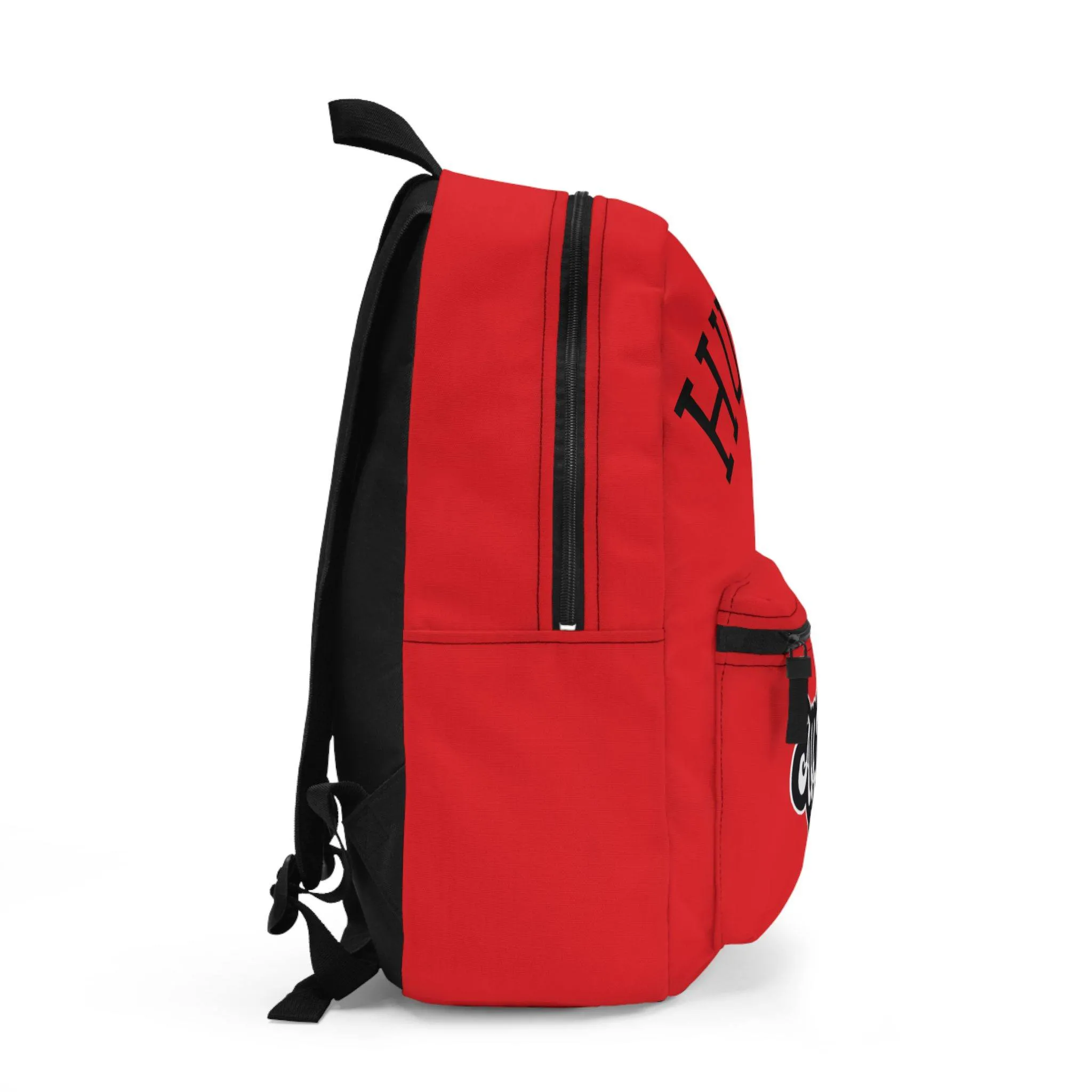 ACHBP1 RED Urban Hustle Backpack - School Book Bag, Stylish Daypack, Trendy Carry All Bag, Gym Bag for On The Go - Image 2