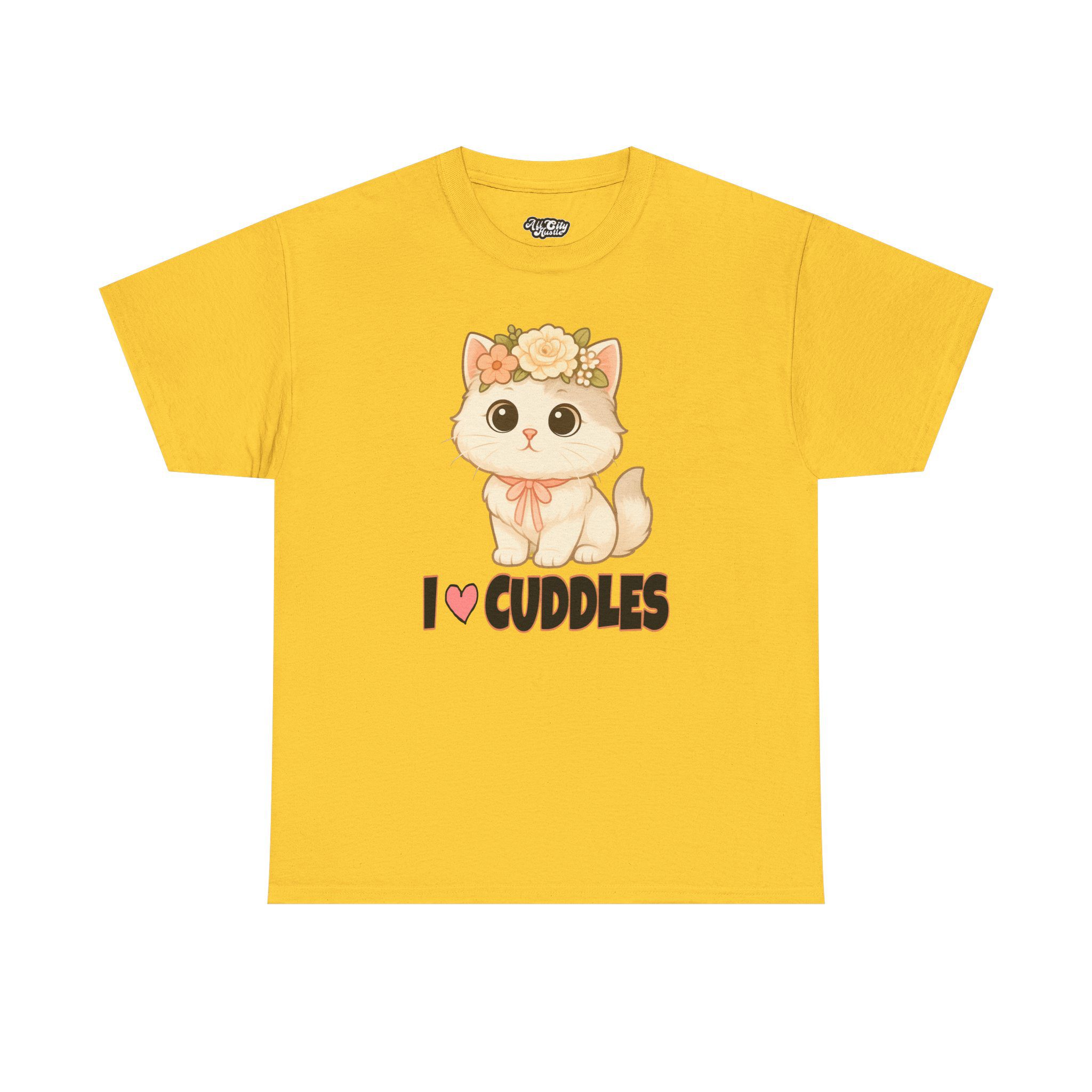 ANIMAL3 Cute Cat Humor Tee, Funny Cat Shirt, Unisex Cotton T-Shirt, Animal Lover Gift, Pet Themed Apparel, Gift for Cat Parents - Image 14