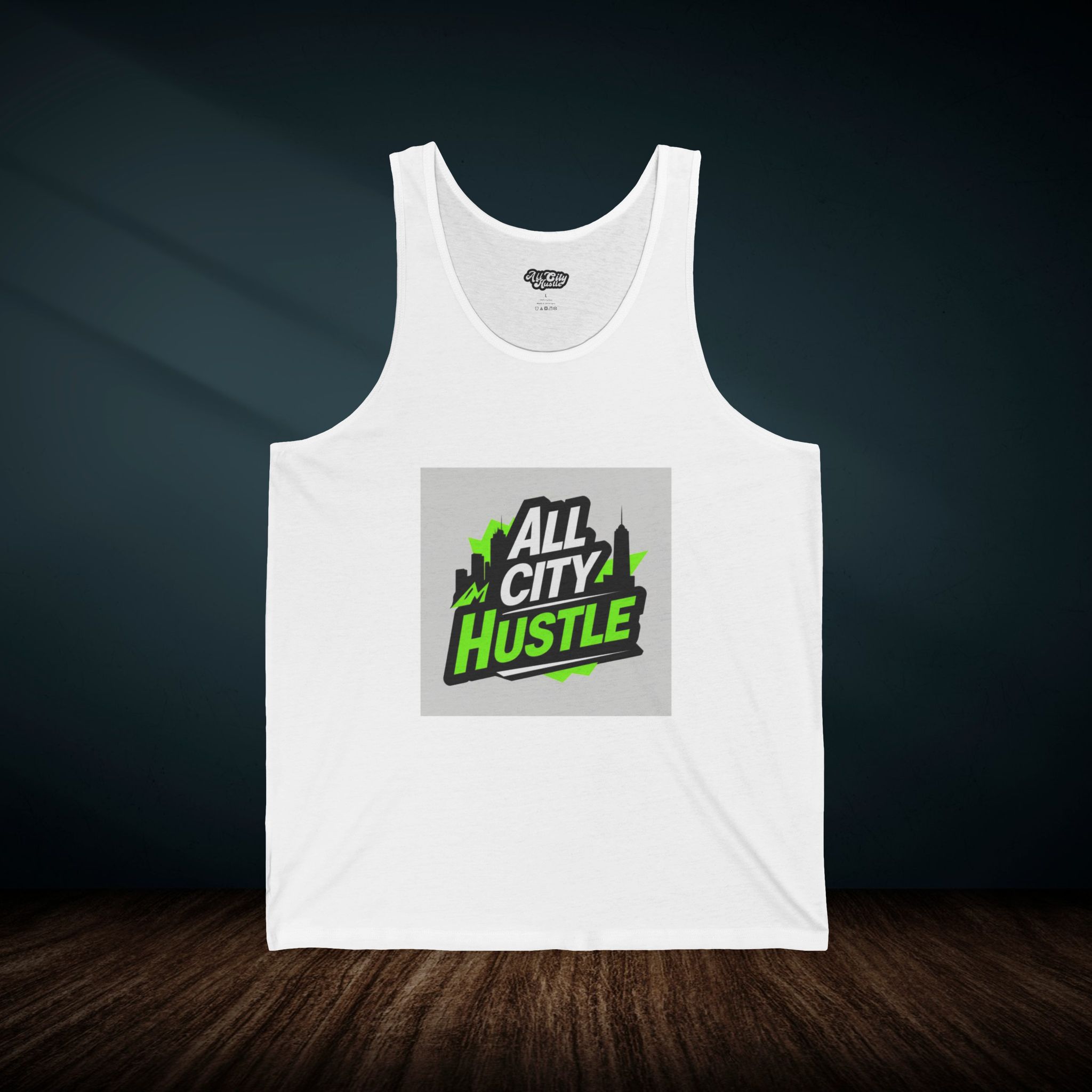 ACHTANKTOP12 Unisex Jersey Tank Top, Streetwear, Inspirational Fitness Apparel, Summer Outfit, Gift for Entrepreneurs - Image 4