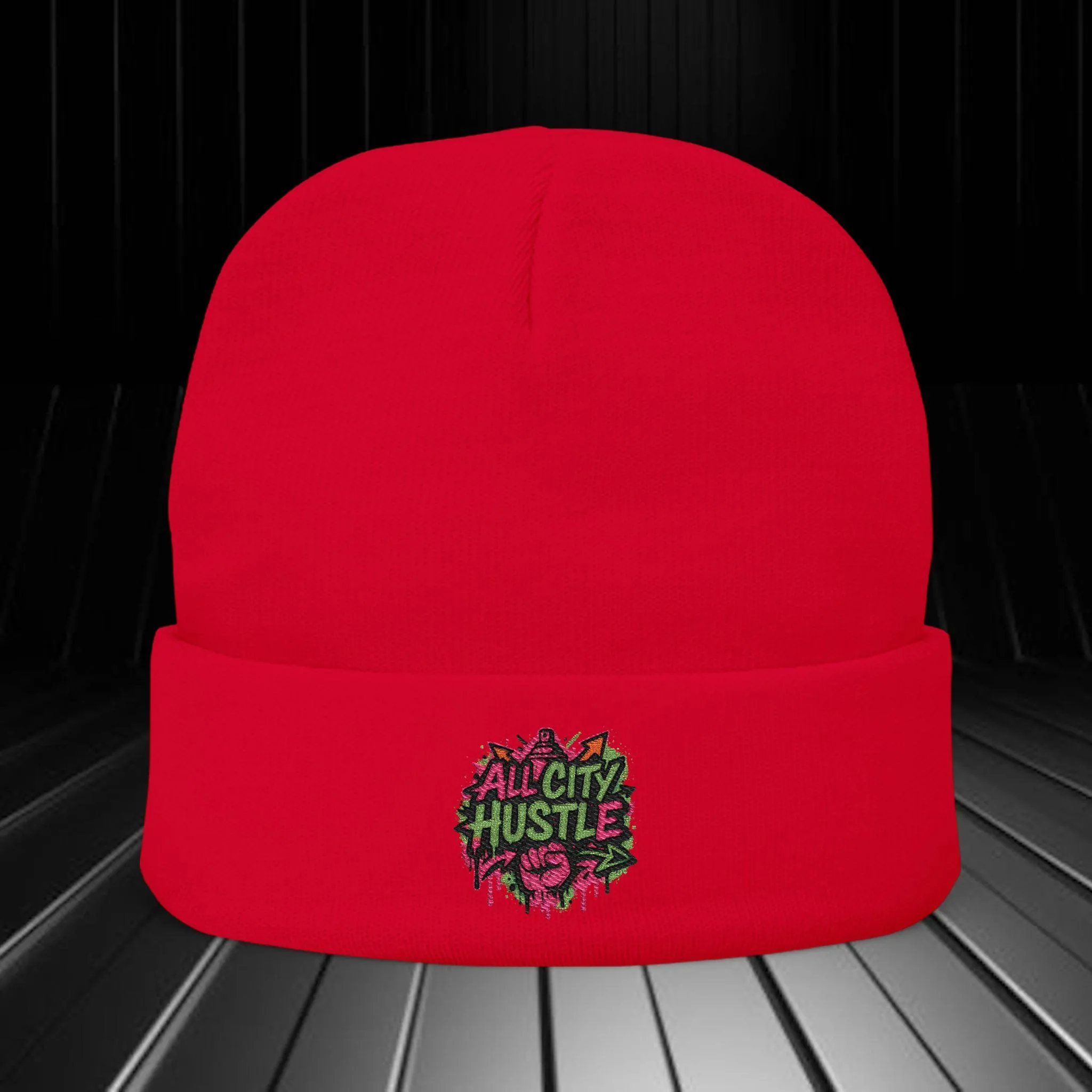 ACHBEANIE4 Embroidered Beanie - Stylish Gift, Headwear for Everyone, Fashion Beanie for Adventures, Perfect for All Occasions - Image 3