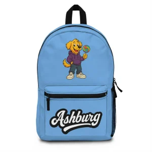 ASHBURGBP1 LIGHTBLUE Urban Hustle Backpack - School Book Bag, Stylish Daypack, Trendy Carry All Bag, Gym Bag for On The Go