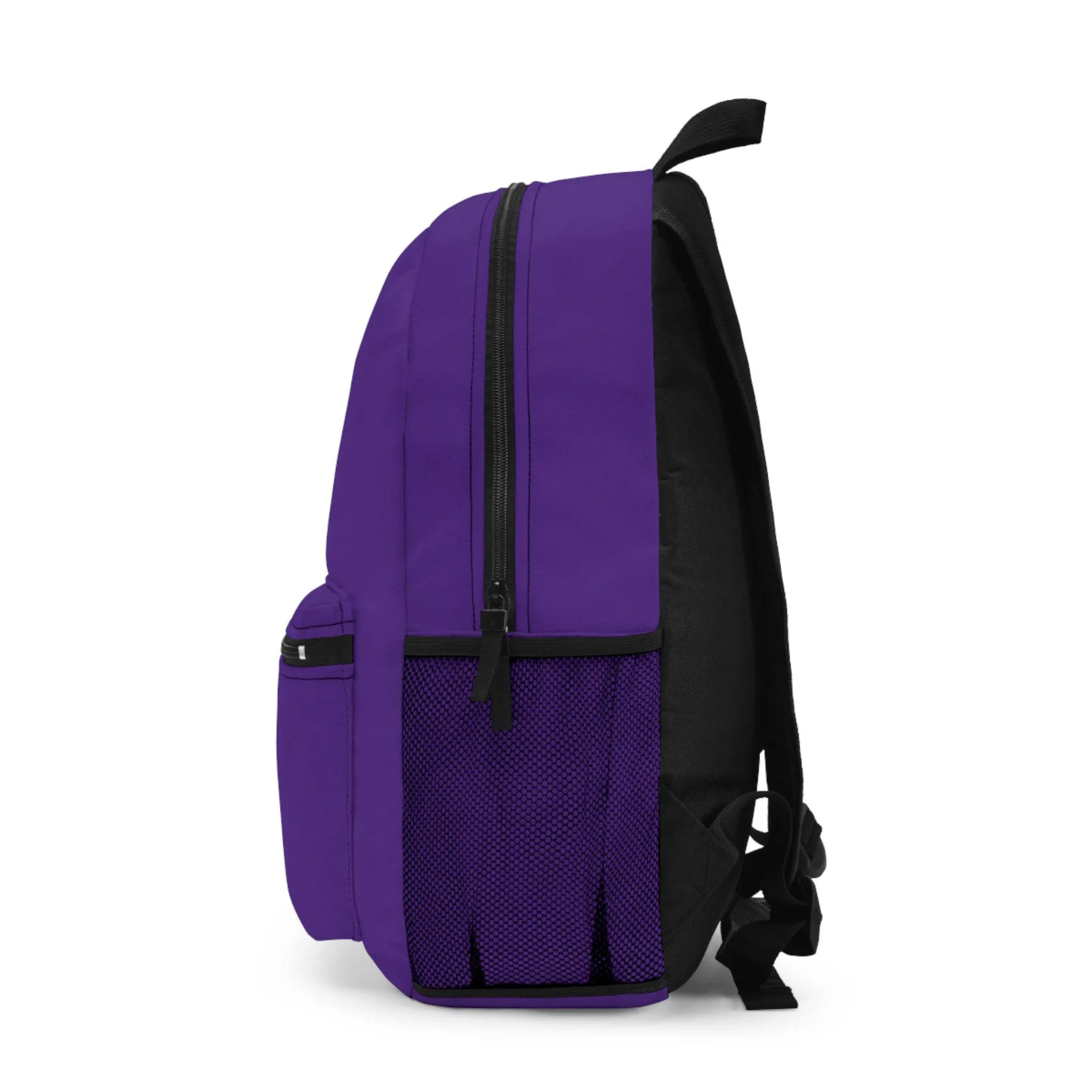 ACHBP3 PURPLE Urban Hustle Backpack - School Book Bag, Stylish Daypack, Trendy Carry All Bag, Gym Bag for On The Go - Image 3
