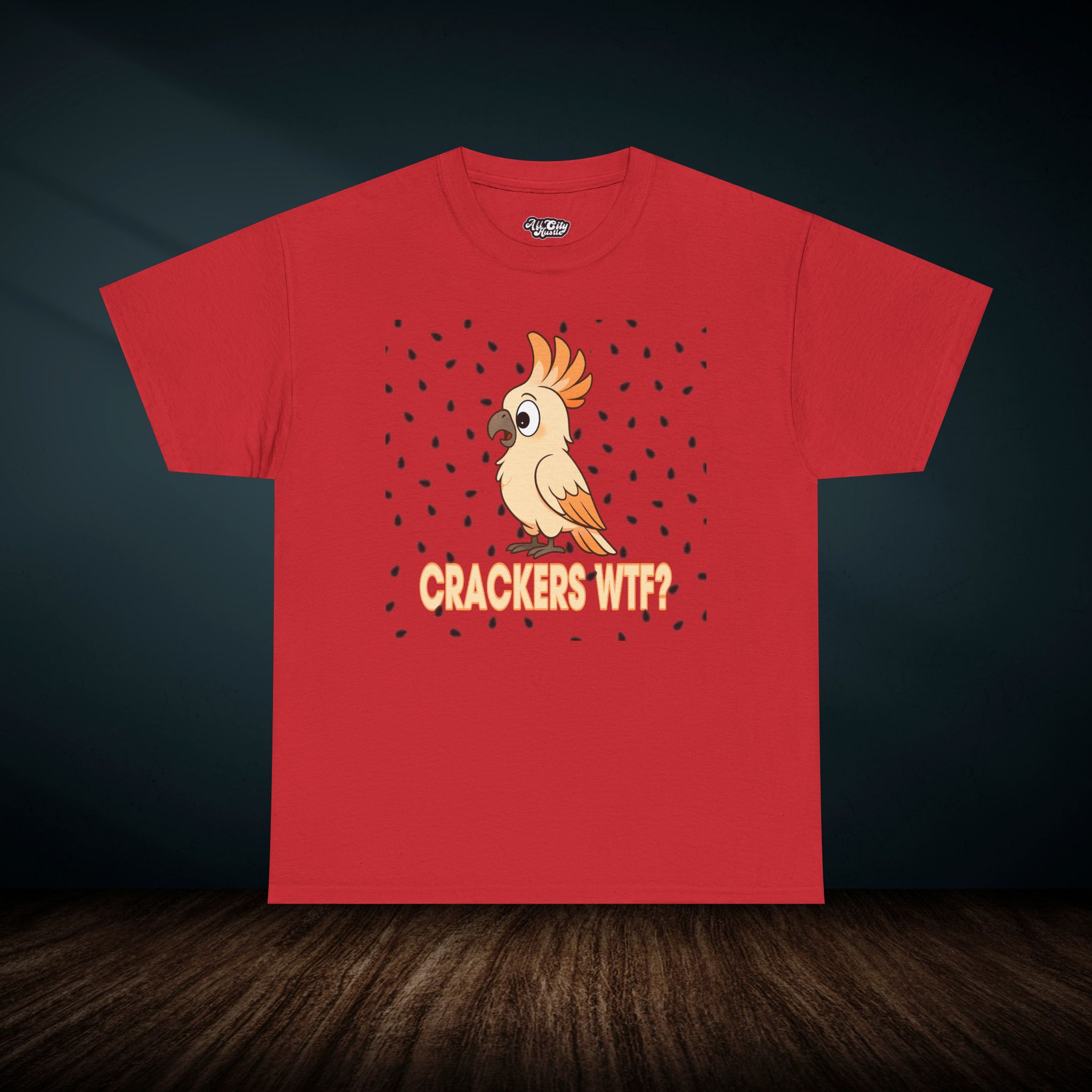 ANIMAL41 Cute Bird Humor Tee, Funny Bird Shirt, Unisex Cotton T-Shirt, Animal Lover Gift, Pet Themed Apparel, Gift for Bird Parents - Image 10