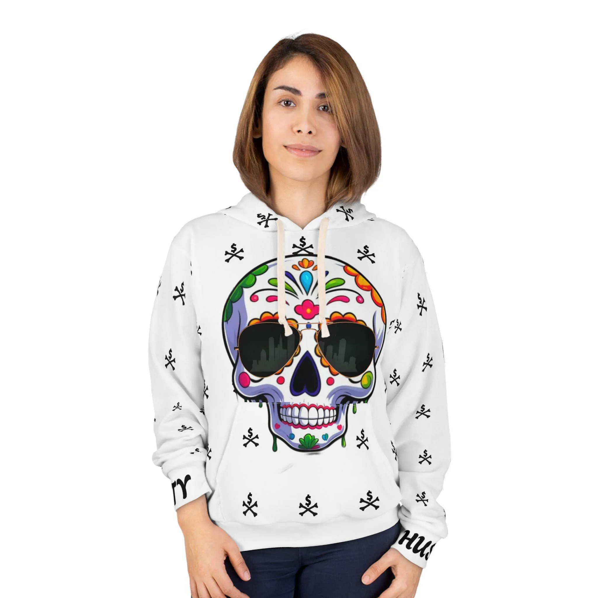 ACHEXTRA-HOODIE1 WHITE Vibrant Street Hoodie, Unisex Pullover, Streetwear, Drip Fashion, Casual Wear, Everyday Fit, Gift for the Real Ones - Image 3