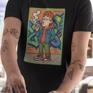 420 21  Urban Hustle Graphic Tee – All City Vibes, Streetwear, 420 Merchandise, Marijuana Casual Outfit, Gift for Entrepreneurs, Everyday Wear