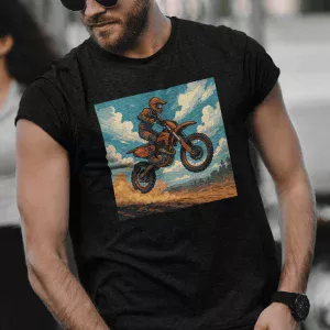 BIKER17 Motorcycle Riders Unisex Tee, Graphic T-Shirt, Casual Shirt, Gift for Bikers, Vintage Style Tee, Everyday Wear