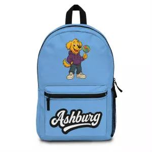 ASHBURGBP1 LIGHTBLUE Urban Hustle Backpack - School Book Bag, Stylish Daypack, Trendy Carry All Bag, Gym Bag for On The Go