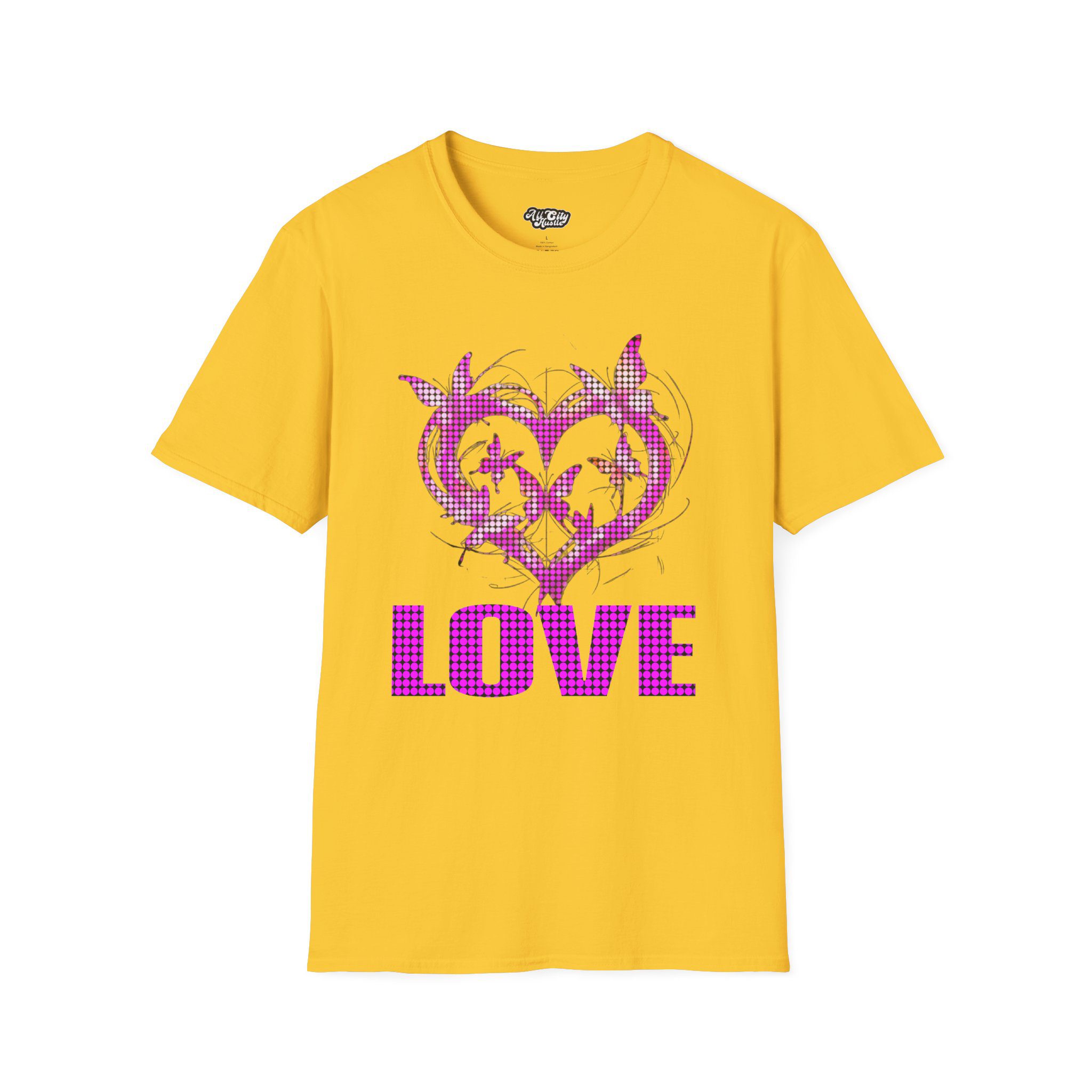 Romantic Heart Love ART1 T-Shirt | Cute Graphic Tee for Couples, Gifts for Her, Valentine's Day, Anniversary, Everyday Wear - Image 5