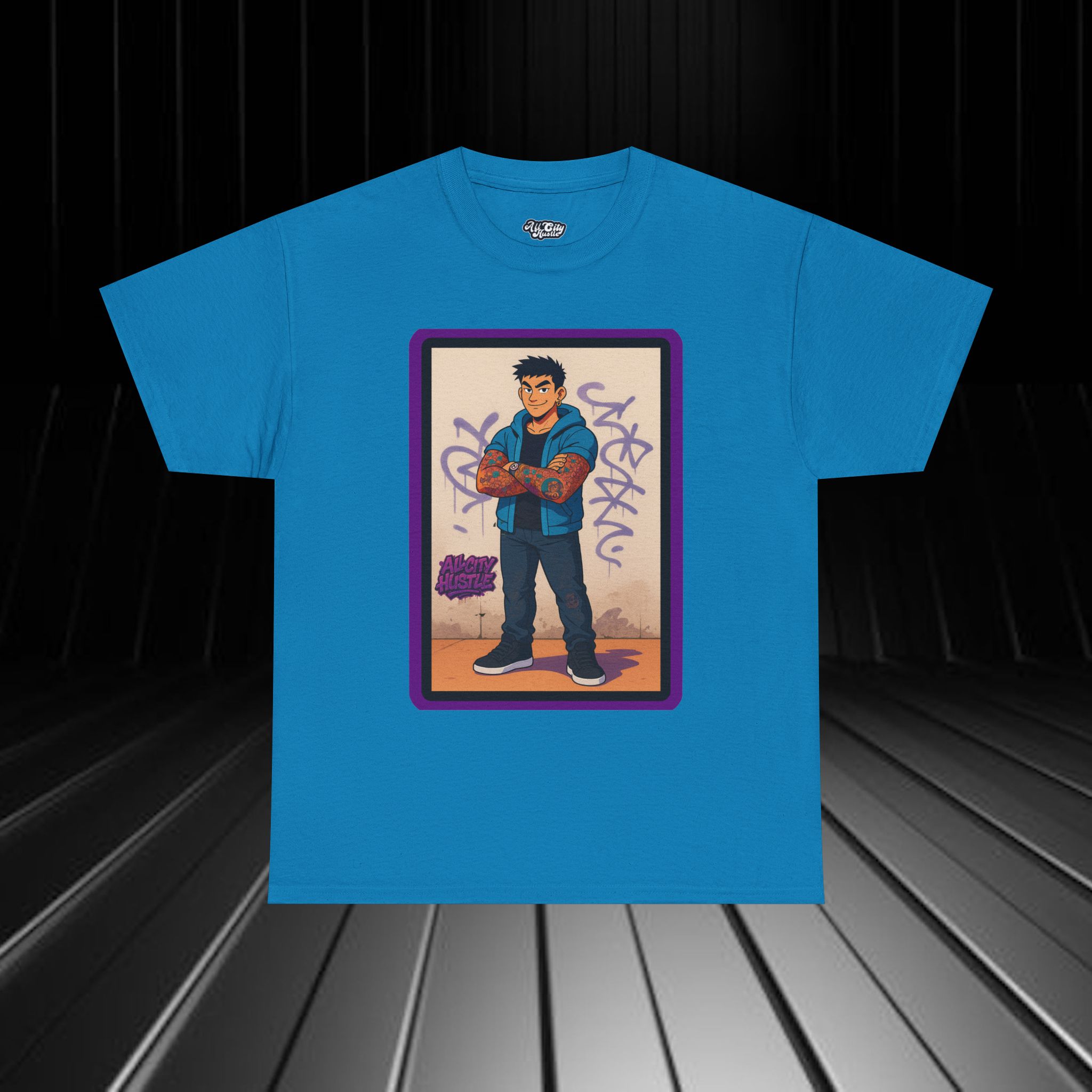 MEN4 City life Inspired Unisex Heavy Cotton Tee, Life Success Graphic Tee for Comic Lovers, Casual Wear, Birthday Gift, Gift for Friends - Image 13