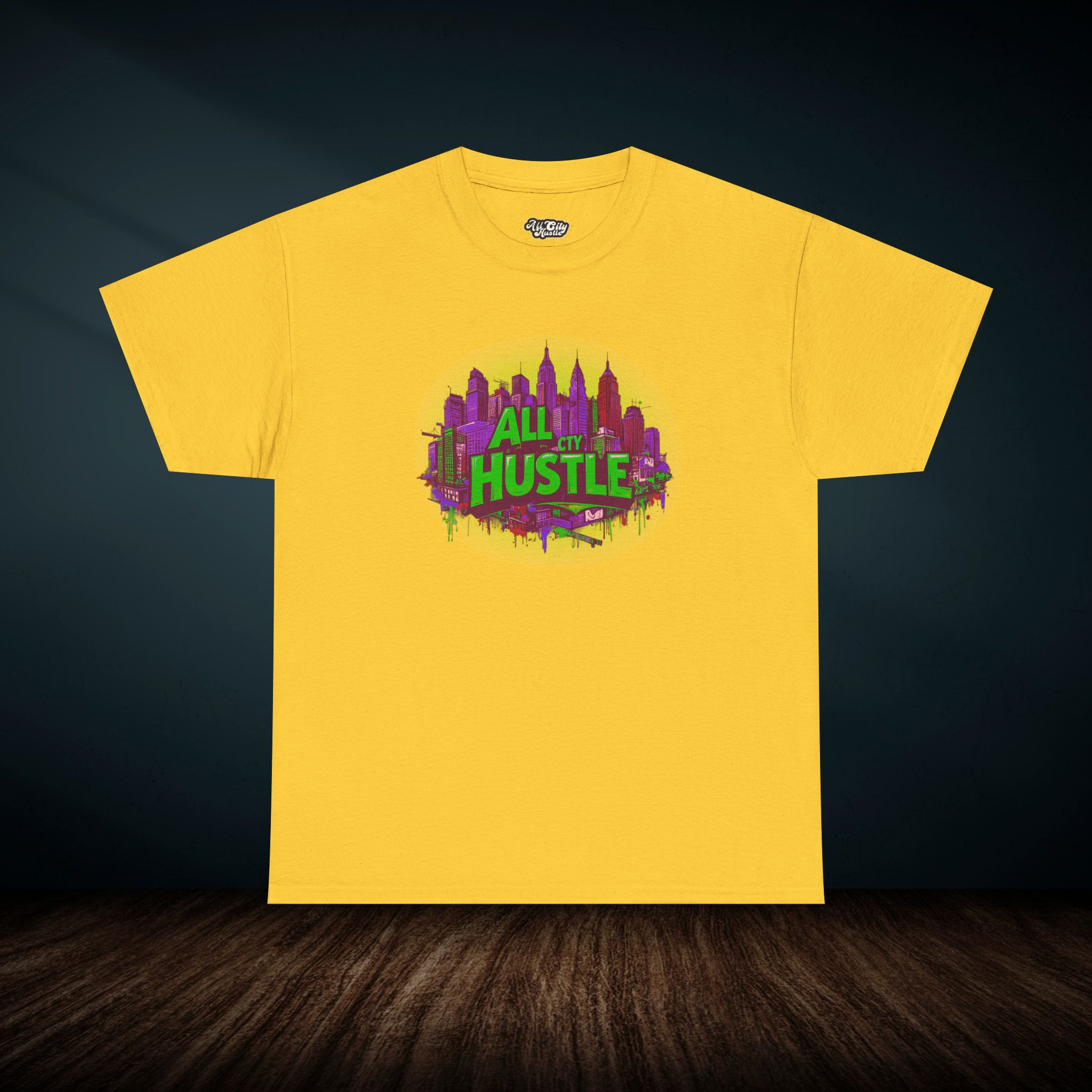 ACH72 Retro Urban Hustle T-Shirt, Unisex Graphic Tee, Casual Streetwear, Gift for Creatives, Everyday Wear, All City Hustle - Image 14