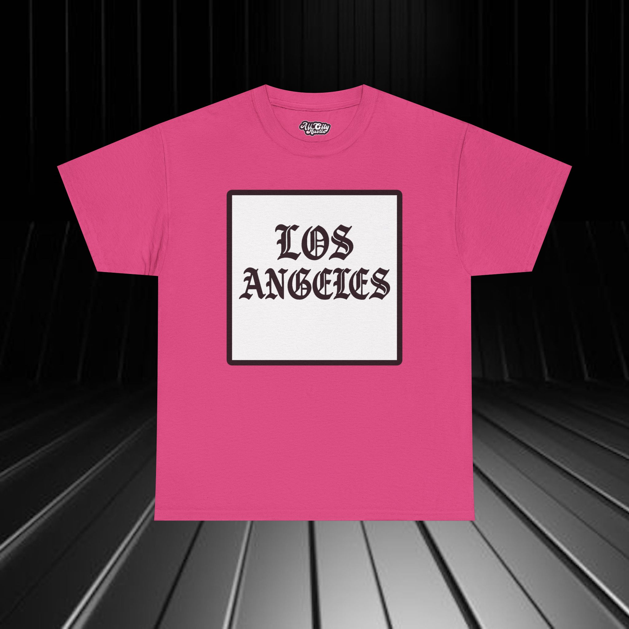 ACHLA7 Los Angeles Unisex Heavy Cotton Tee, Vintage LA Shirt, California T-Shirt, Beachwear, Summer Casual Tee Shirt - Image 8